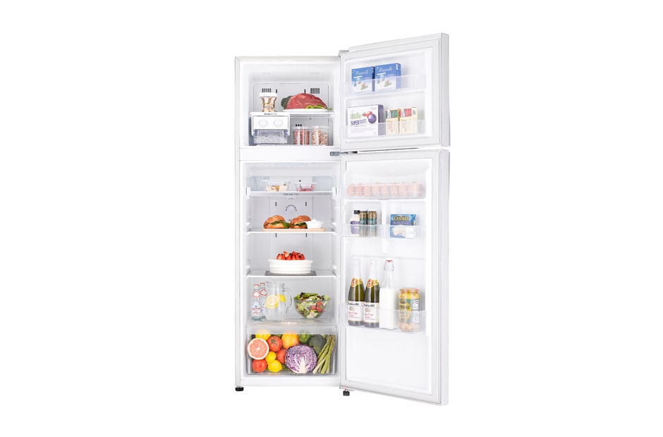 LG Compact Top Freezer Refrigerator with smart inverter compressor, GR-B312RQML, thumbnail 5