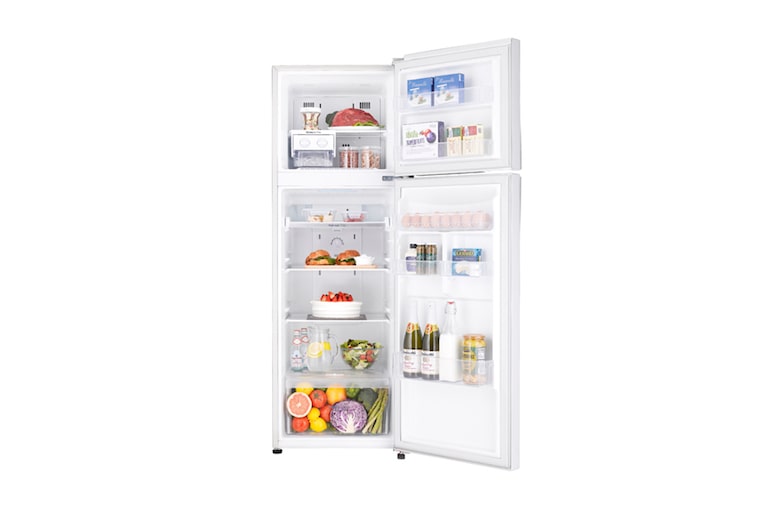 LG Compact Top Freezer Refrigerator with smart inverter compressor, GR-B312RQML, thumbnail 5