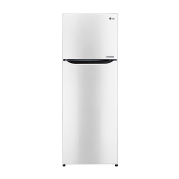 SUPER WHITE TOP FREEZER REFRIGERATOR WITH A WAVE DESIGN POCKET1