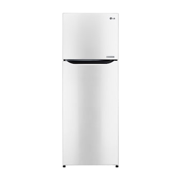 SUPER WHITE TOP FREEZER REFRIGERATOR WITH A WAVE DESIGN POCKET1