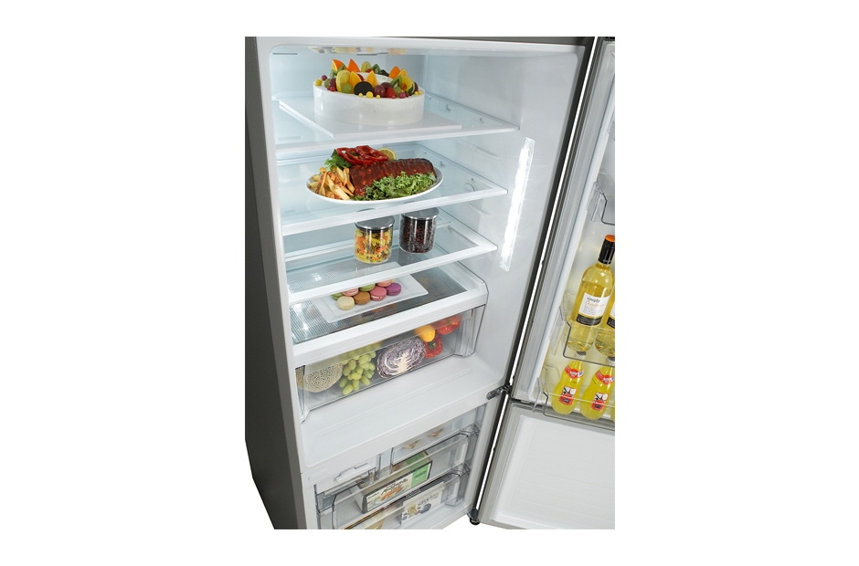 LG Wide 2 Door Bottom Freezer, GR-B579PLCV, thumbnail 5