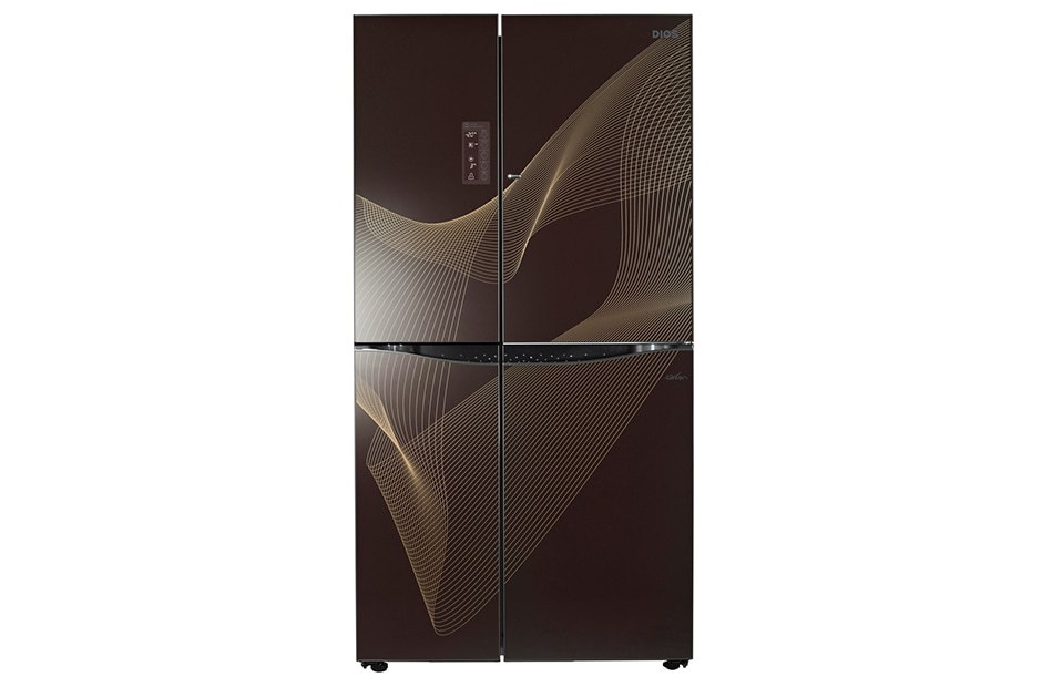 LG DOOR-IN-DOOR SIDE-BY-SIDE PREMIUM KARIM RASHID DESIGNED FRIDGE, GR-M257JGQV