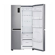 LG Side by Side Refrigerator, Platinum Silver, Inverter Linear Compressor, Mega Capacity, Smart Diagnosis™, GR-B257SLLV, thumbnail 13