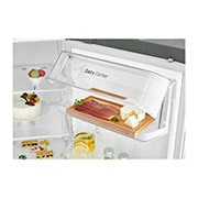 LG Side by Side Refrigerator, Platinum Silver, Inverter Linear Compressor, Mega Capacity, Smart Diagnosis™, GR-B257SLLV, thumbnail 6