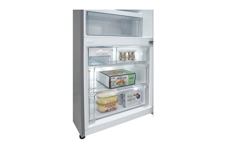 LG Wide 2 Door Bottom Freezer, GR-F579ESDZ, thumbnail 3