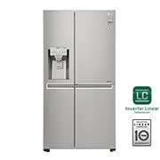 LG Mega Capacity Side-by-Side Refrigerator with New Door-in-Door™, GR-J257SLLV, thumbnail 1