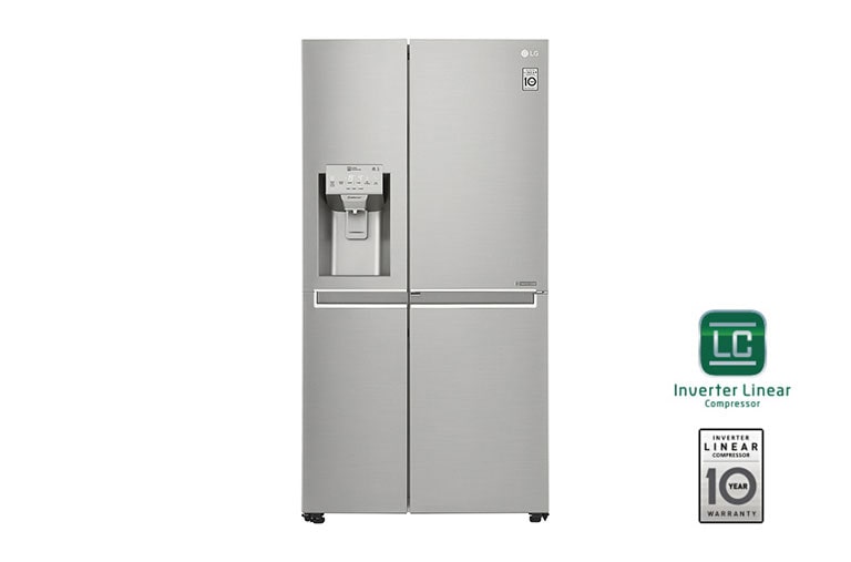 LG Mega Capacity Side-by-Side Refrigerator with New Door-in-Door™, GR-J257SVLV, thumbnail 1