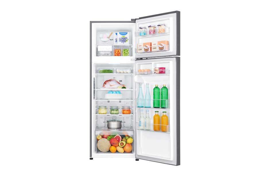 LG Top Mount Freezer, Inverter Linear Compressor, DoorCooling+™, Multi Air Flow, GR-C362RLBN, thumbnail 2