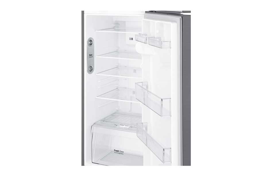 LG Top Mount Freezer, Inverter Linear Compressor, DoorCooling+™, Multi Air Flow, GR-C362RLBN, thumbnail 3