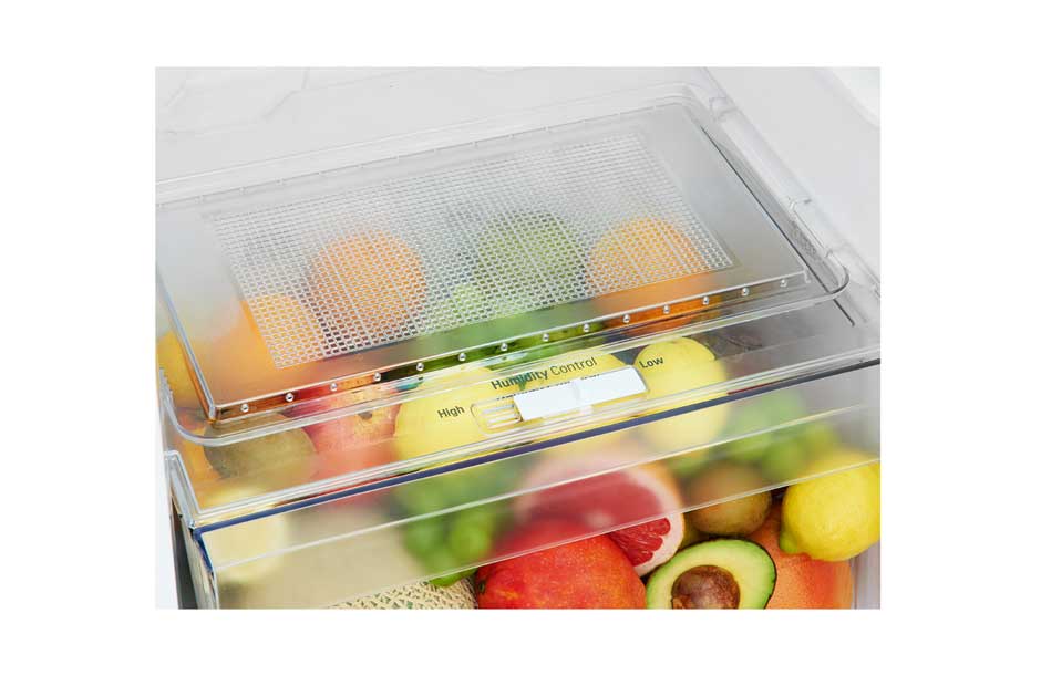 LG Top Mount Freezer, Inverter Linear Compressor, DoorCooling+™, Multi Air Flow, GR-C362RLBN, thumbnail 5