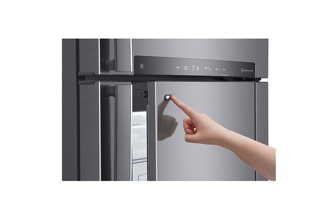 LG Top Mount Freezer, Door-in-Door®, Inverter Linear Compressor, HygieneFresh+™, GN-D732HLHU, thumbnail 5