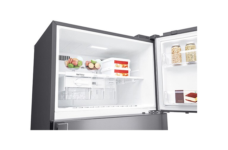 LG STAINLESS STEEL VCM TOP FREEZER WITH DISPENSER, GR-F832HLHU, thumbnail 8