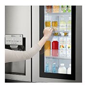LG Side by Side Refrigerator, InstaView Door-in-Door™, Hygiene FRESH+™, ThinQ, GR-X257CSAV, thumbnail 6