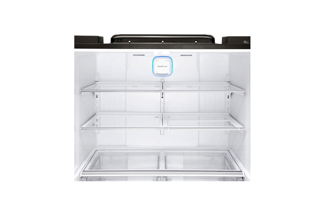 LG 4 Door Refrigerator, InstaView™ Door-in-Door®, Black Stainless Steel, Hygiene FRESH+™, ThinQ, GR-X39FTKHL, thumbnail 11