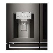 LG 4 Door Refrigerator, InstaView™ Door-in-Door®, Black Stainless Steel, Hygiene FRESH+™, ThinQ, GR-X39FTKHL, thumbnail 6