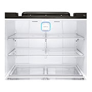 LG 4 Door Refrigerator, InstaView™ Door-in-Door®, Black Stainless Steel, Hygiene FRESH+™, ThinQ, GR-X39FTKHL, thumbnail 11