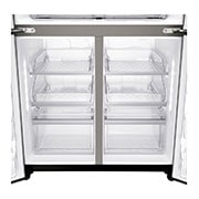 LG 4 Door Refrigerator, InstaView™ Door-in-Door®, Black Stainless Steel, Hygiene FRESH+™, ThinQ, GR-X39FTKHL, thumbnail 12