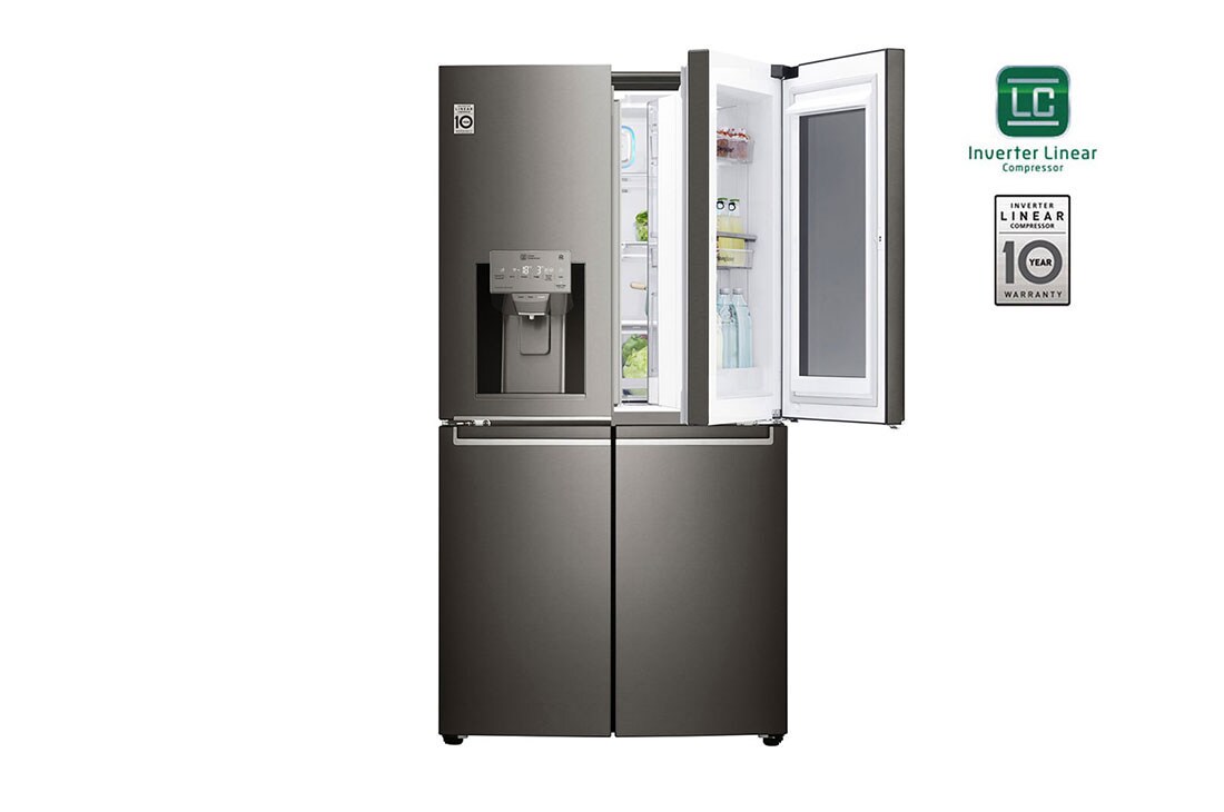 Lg 4 Door Refrigerator Instaview Door In Door Hygiene Fresh