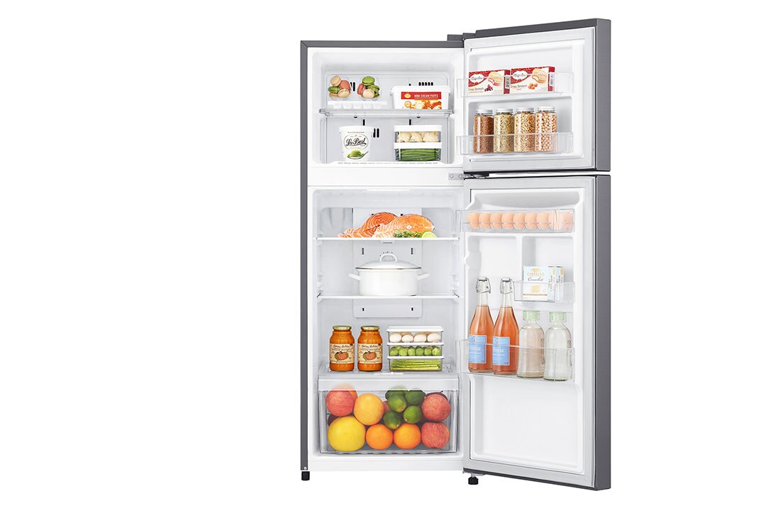 LG Top Mount Freezer, Smart Inverter, 187L, GN-B242SQBB, thumbnail 2
