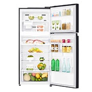 LG Black Glass Top Freezer, GN-C552SGCN, thumbnail 2