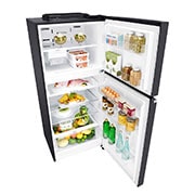 LG Black Glass Top Freezer, GN-C552SGCN, thumbnail 8