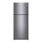 LG Top Mount Freezer, Platinum Silver, Inverter Linear Compressor, DoorCooling<sup>+</sup>™, Multi Air Flow, GR-C619HLCN, thumbnail 1