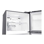 LG Top Mount Freezer, Platinum Silver, Inverter Linear Compressor, DoorCooling<sup>+</sup>™, Multi Air Flow, GR-C619HLCN, thumbnail 4