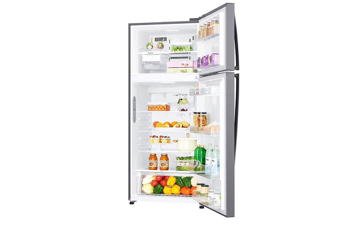LG Top Mount Freezer, Platinum Silver, Inverter Linear Compressor, DoorCooling<sup>+</sup>™, HygieneFresh+™, GN-C732HLCU, thumbnail 9
