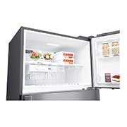 LG Top Mount Freezer, Platinum Silver, Inverter Linear Compressor, DoorCooling<sup>+</sup>™, HygieneFresh+™, GN-C732HLCU, thumbnail 8