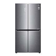 LG 4 Door Refrigerator, Inverter Linear Compressor, Smart Storage System, Hygiene Fresh+™, GR-B34FTLHL, thumbnail 1