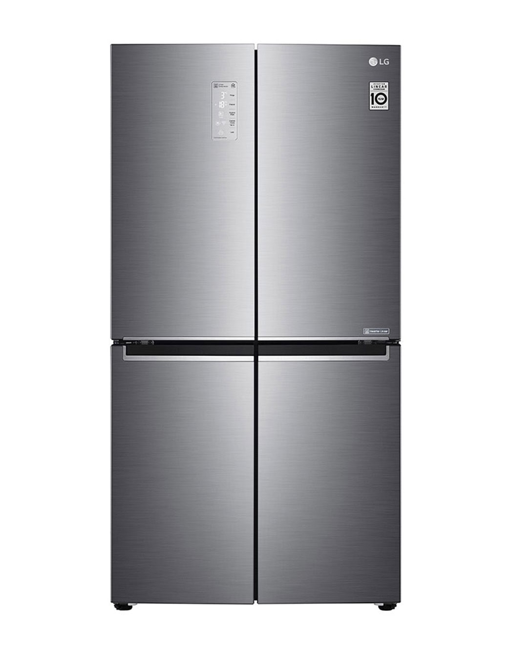 LG 4 Door Refrigerator, Inverter Linear Compressor, Smart Storage
