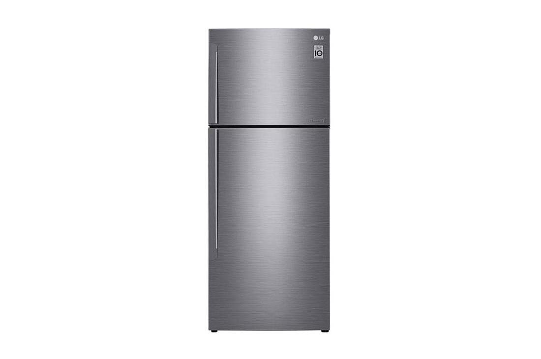 LG Top Mount Freezer,  Platinum Silver, Inverter Linear Compressor, DoorCooling<sup>+</sup>™, Multi Air Flow, GR-C539HLCU