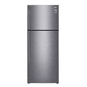 LG Top Mount Freezer,  Platinum Silver, Inverter Linear Compressor, DoorCooling<sup>+</sup>™, Multi Air Flow, GR-C539HLCU, thumbnail 1