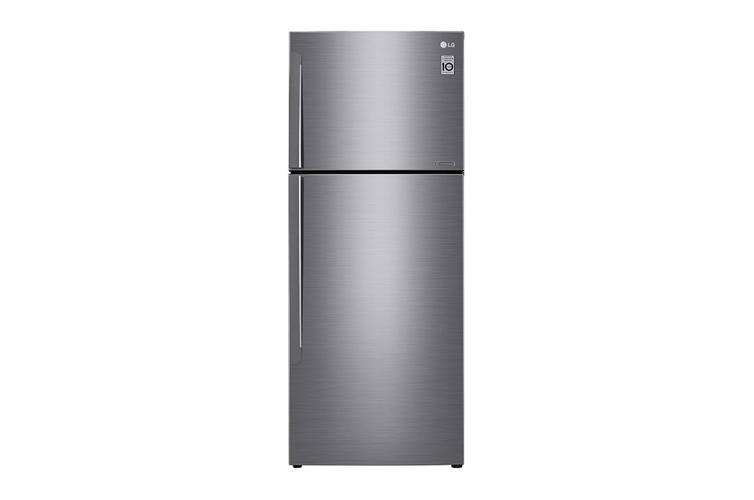LG Top Mount Freezer,  Platinum Silver, Inverter Linear Compressor, DoorCooling<sup>+</sup>™, Multi Air Flow, GR-C619HLCU