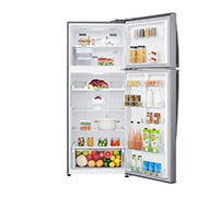 LG Top Mount Freezer,  Platinum Silver, Inverter Linear Compressor, DoorCooling<sup>+</sup>™, Multi Air Flow, GR-C619HLCU, thumbnail 3