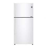 LG Top Mount Freezer, Super White, Inverter Linear Compressor, DoorCooling<sup>+</sup>™, Fresh 0 Zone, Smart Diagnosis™, GR-C832HBCU, thumbnail 1