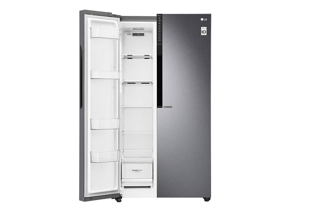 LG Double Door Refrigerator, 627L, Dark Graphite LG UAE