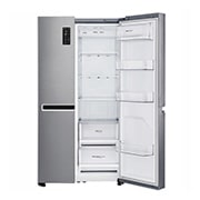 LG Side by Side Refrigerator, Platinum Silver, Inverter Linear Compressor, Mega Capacity, Smart Diagnosis™, GR-B257SLLV, thumbnail 13
