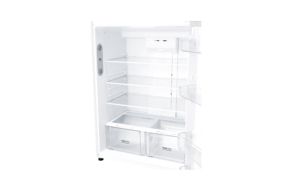 LG Top Mount Freezer, Super White, Inverter Linear Compressor, DoorCooling<sup>+</sup>™, Multi Air Flow, GR-C539HQCN, thumbnail 3