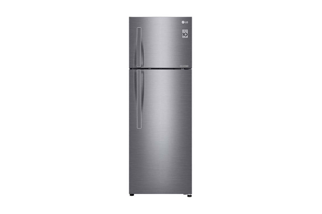 LG Top Mount Freezer, Platinum Silver, Inverter Linear Compressor, DoorCooling<sup>+</sup>™, Multi Air Flow, GR-C362RLBN