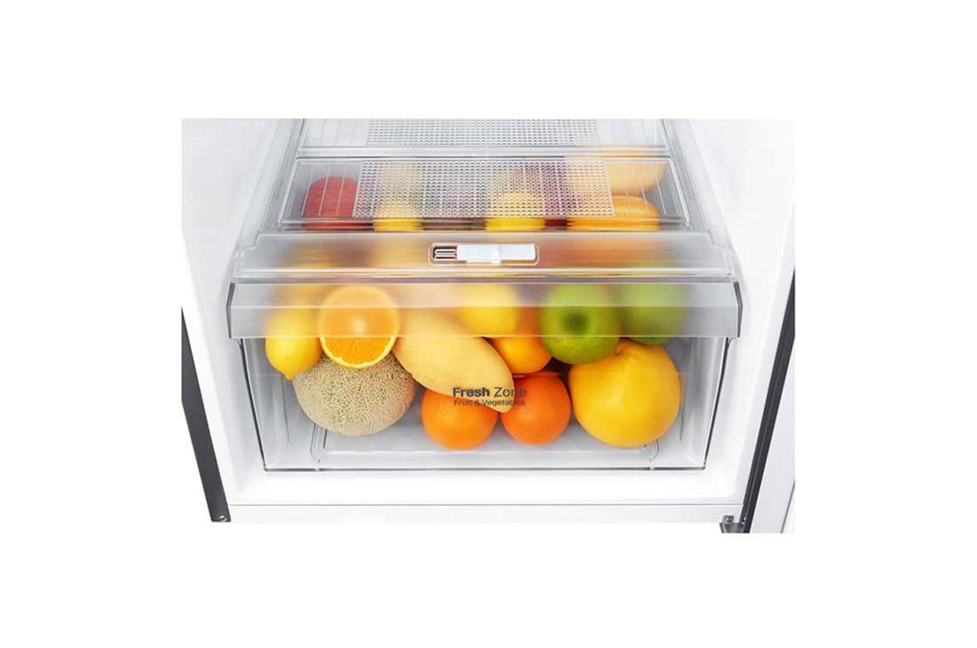 LG Top Mount Freezer, Dark Graphite, Smart Inverter Compressor, Multi Air Flow, Smart Diagnosis™, GN-B402SQCB, thumbnail 5