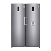 LG One Door Fridge, Inverter Linear Compressor, DoorCooling<sup>+</sup>™, Moist Balance Crisper™, GR-F501ELDZ, thumbnail 11