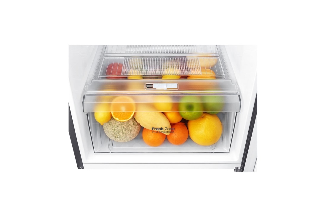 LG Top Mount Freezer, Dark Graphite, Smart Inverter Compressor, Multi Air Flow, Smart Diagnosis™, GN-B402SQCB, thumbnail 5