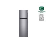 LG Top Mount Freezer, Dark Graphite, Smart Inverter Compressor, Multi Air Flow, Smart Diagnosis™, GN-B402SQCB, thumbnail 1