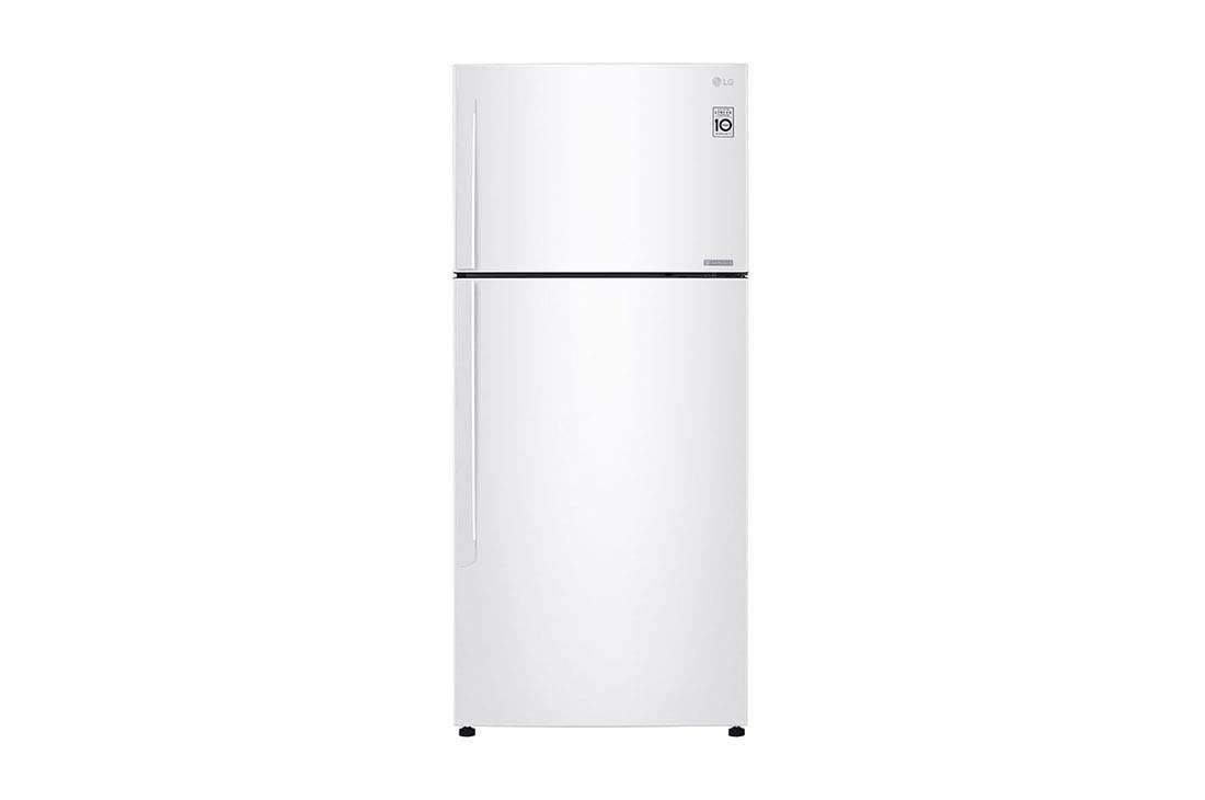 LG Top Mount Freezer, Super White, Inverter Linear Compressor, DoorCooling<sup>+</sup>™, HygieneFresh+™, ThinQ, GN-C660HQCU