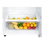 LG Top Mount Freezer, Super White, Inverter Linear Compressor, DoorCooling<sup>+</sup>™, HygieneFresh+™, ThinQ, GN-C660HQCU, thumbnail 6