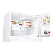 LG Top Mount Freezer, Super White, Inverter Linear Compressor, DoorCooling<sup>+</sup>™, HygieneFresh+™, ThinQ, GN-C660HQCU, thumbnail 9
