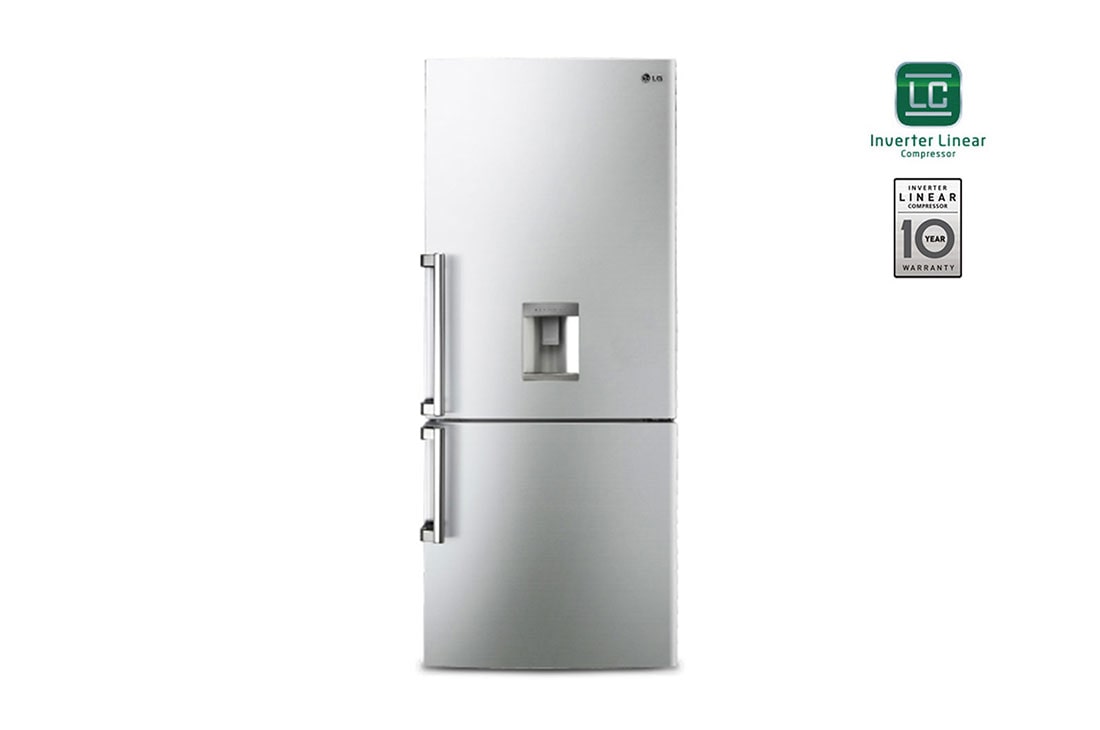 LG Bottom Mount Refrigerator, Inverter Linear Compressor, Multi AirFlow