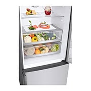 LG Bottom Mount Refrigerator, Platinum Silver, Inverter Linear Compressor, Multi AirFlow, Smart Diagnosis™, GR-F589BLCZ, thumbnail 4