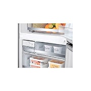 LG Bottom Mount Refrigerator, Platinum Silver, Inverter Linear Compressor, Multi AirFlow, Smart Diagnosis™, GR-F589BLCZ, thumbnail 6